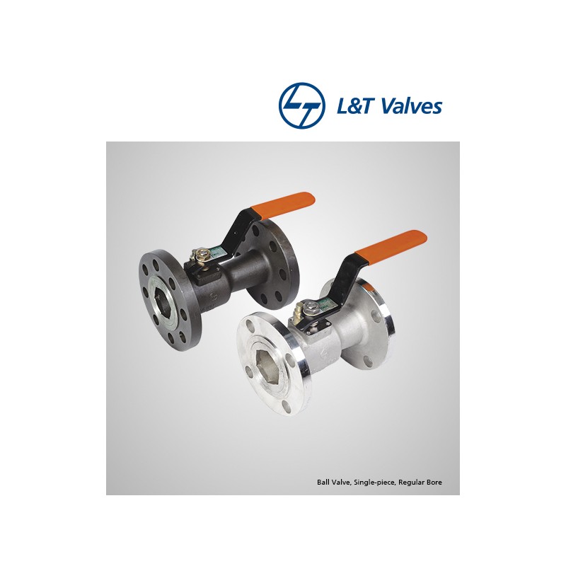 L&T SS (CF8M) Body Reduced Bore 1pc Ball Valve FL-300