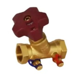 Castle  Forged Brass Screwed End Balancing Valve