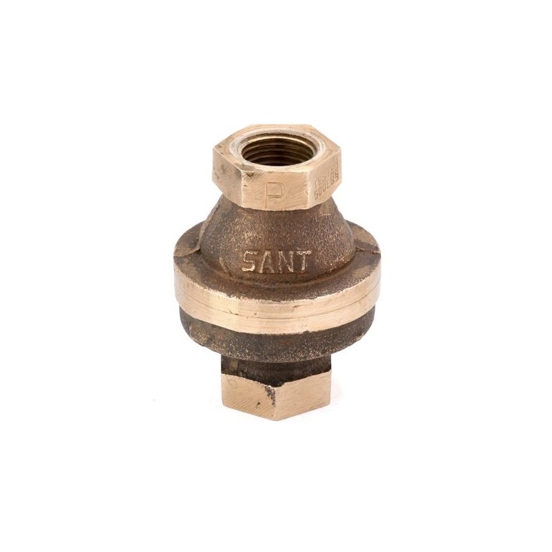 Sant Bronze Vertical Non Return Valve Screwed