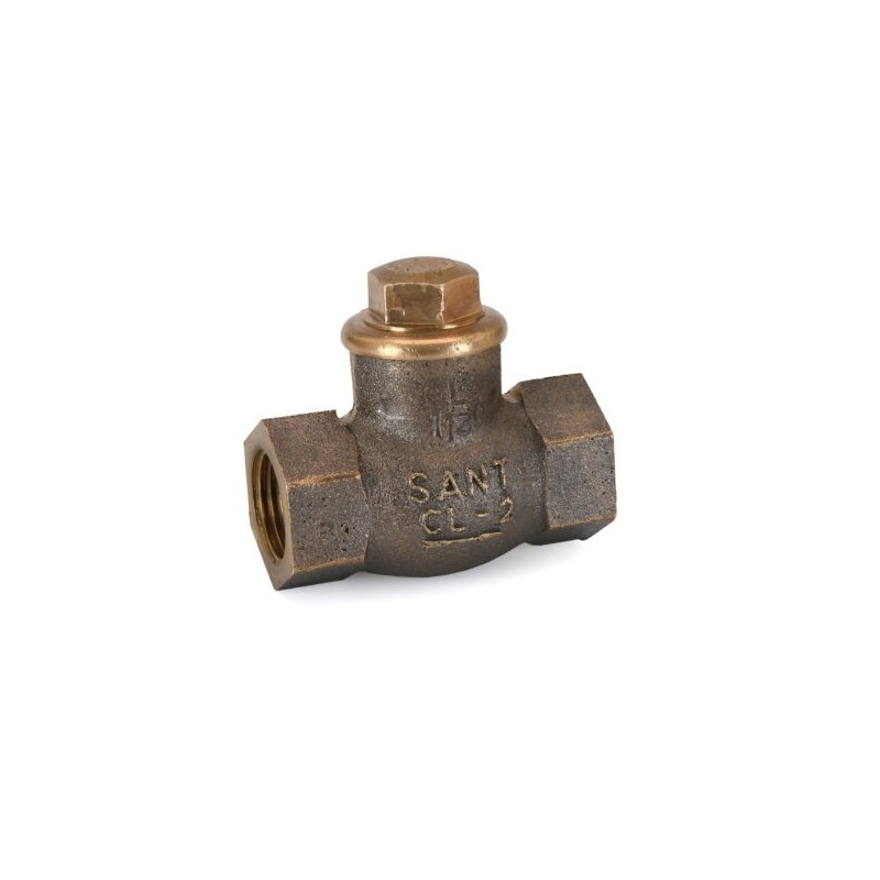 Sant Bronze Horizontal Lift Check Valve Screwed Class-2