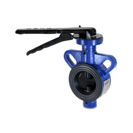 Sant CI Butterfly Valve Lever SS-Dish