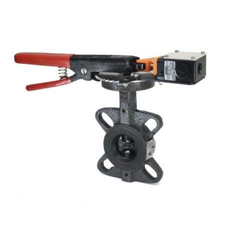 Sant CI Butterfly Valve With Limit Switch