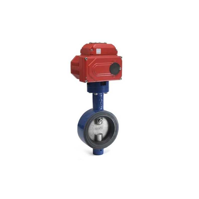 Sant CI Butterfly Valve With Electric Actuator