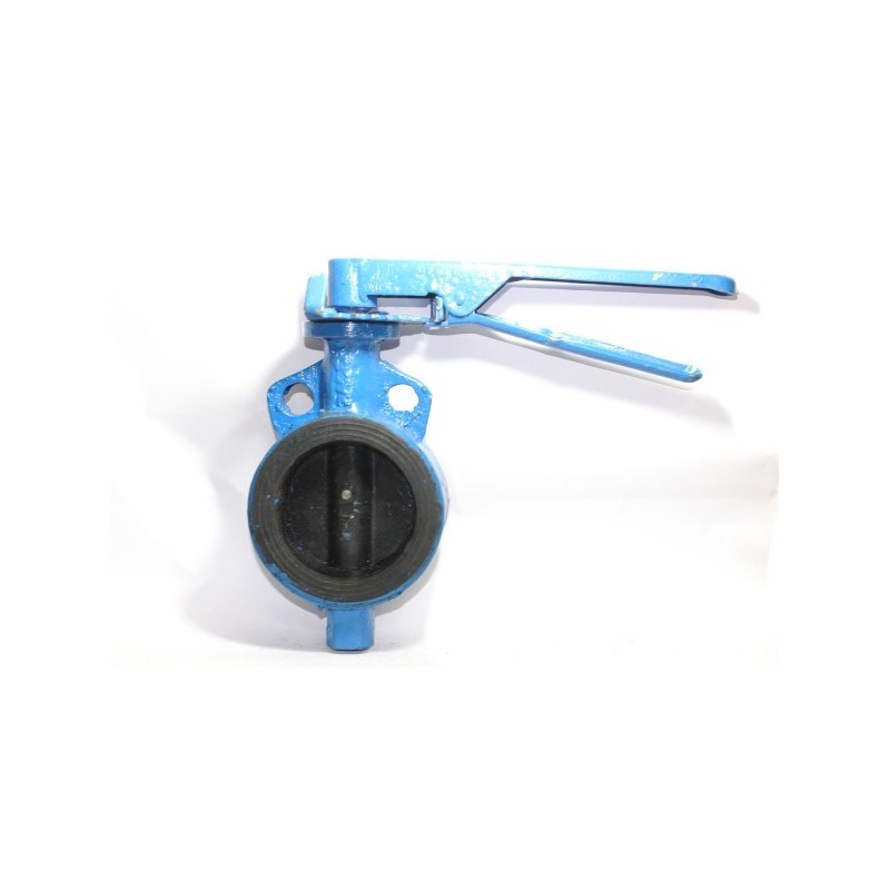 Sant CI Butterfly Valve Wafer Type - Lever Operated