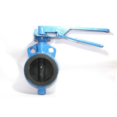 Sant CI Butterfly Valve Wafer Type - Lever Operated