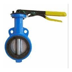 Sant CI Butterfly Valve Wafer Type -Lever Operated - SS Dish