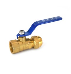 Sant Brass Ball Valve With Flare Nut