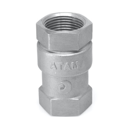 Atam Investment Casting Stainless Steel (CF-8) Vertical lift Check Valve Screwed