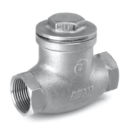 Atam Investment Casting Stainless steel (CF-8)Swing Check Valve  Screwed PN-16