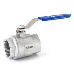 Atam Investment Casting Stainless Steel  Ball Valve Screwed PN-40