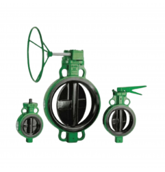 L&T CI/CI/CS/Nitrile,Aquaseal Lever operated Butterfly Valve