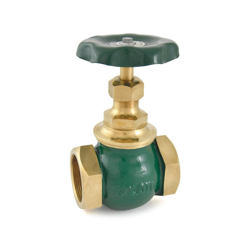 Zoloto Bronze Globe Valve No.8 (Flanged)