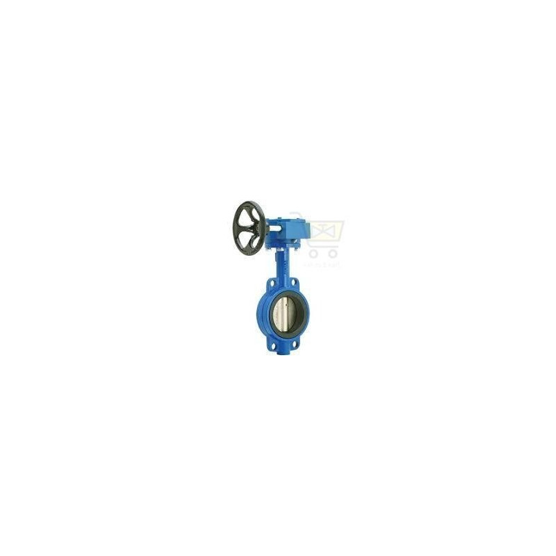 Audco CI Butterfly Valve PN 16 Nitrile Liner (CF8) - Gear operated