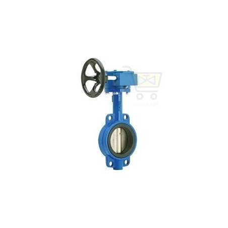 Audco CI Butterfly Valve PN 16 Nitrile Liner (CF8) - Gear operated