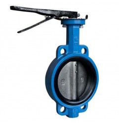 Audco CI Butterfly Valve PN 16 Nitrile Liner (CF8M) - Lever operated