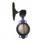 Audco CI Butterfly Valve PN 16 Nitrile Liner (CF8M) - Gear operated