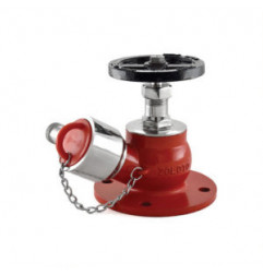 Zoloto Stainless Steel 304 Landing Fire Hydrant Valve Flanged