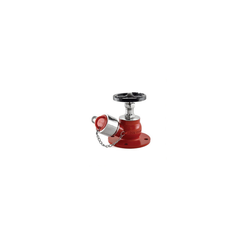 Zoloto Stainless Steel 304 Landing Fire Hydrant Valve Flanged