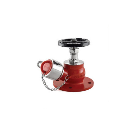 Zoloto Stainless Steel 304 Landing Fire Hydrant Valve Flanged