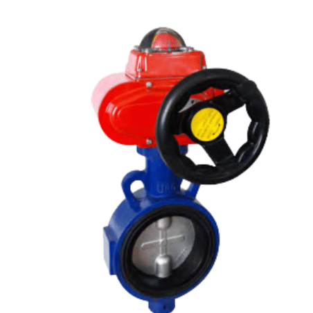 “UPC” ELECTRIC ACTUATOR OPERATED BUTTERFLY VALVE