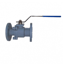 “UPC” FLANGE END TWO PIECE DESIGN W.C.B BALL VALVE