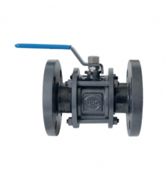 “UPC” FLANGE END THREE PIECE DESIGN W.C.B BALL VALVE