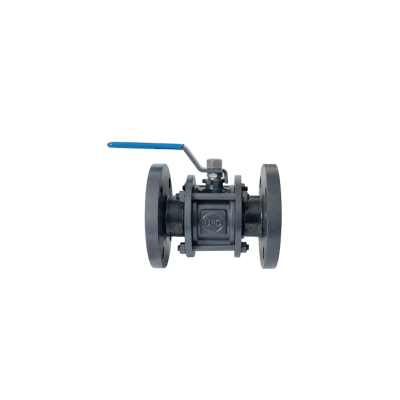 UPC Flange End Three Piece Design W.C.B Ball Valve