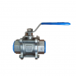 UPC Ball Valve Three Piece Design Screwed Ends WCB