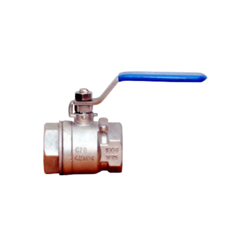 UPC” SCREWED END SINGLE PIECE DESIGN BALL VALVE CF8 BODY