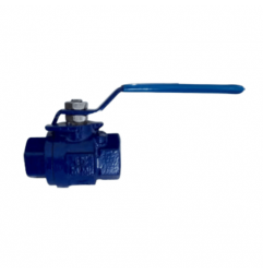 “UPC” SCREWED END SINGLE PIECE DESIGN CAST IRON BALL VALVE