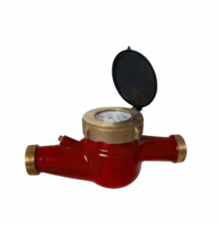 HOT MULTIJET WATER METER BRASS BODY CLASS B S/E CONNTECTION