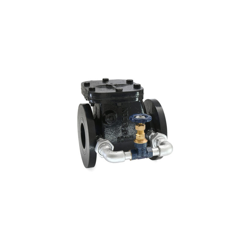 Zoloto Cast Iron Non Return Valve PN-10 (With By Pass Arrangement) (Flanged)