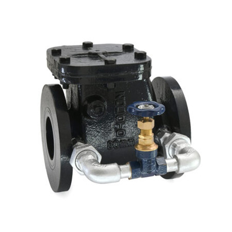 Zoloto Cast Iron Non Return Valve PN-10 (With By Pass Arrangement) (Flanged)