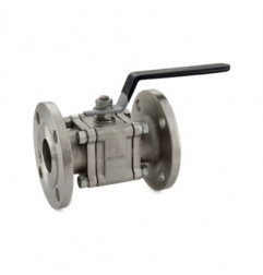 Zoloto Stainless Steel CF8 (SS-304) 3 Pc Design Ball Valve, Class-150 (Flanged)