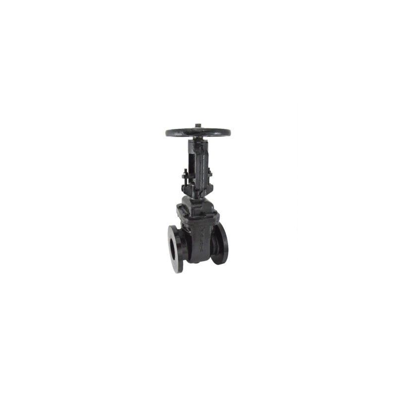 Zoloto Cast Iron Sluice Valve PN-16 (Flanged) With Rising Stem