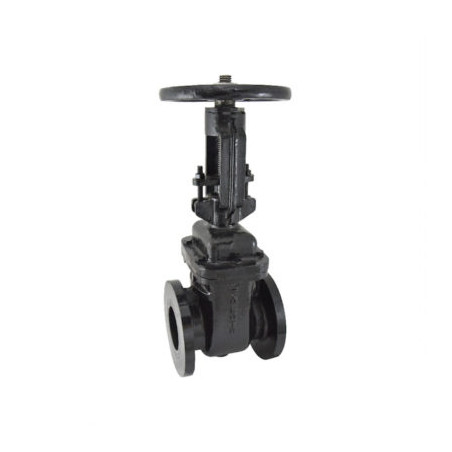 Zoloto Cast Iron Sluice Valve PN-16 (Flanged) With Rising Stem