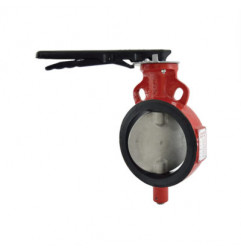 Zoloto Butterfly Valve (Wafer Type), PN-25 With SS-304 Disc