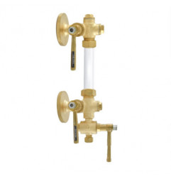 Zoloto Bronze Sleeve Packed Water Level Gauge (Flanged )