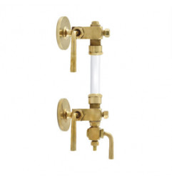 Zoloto Bronze Asbestos Packed Water Level Gauge (Flanged)