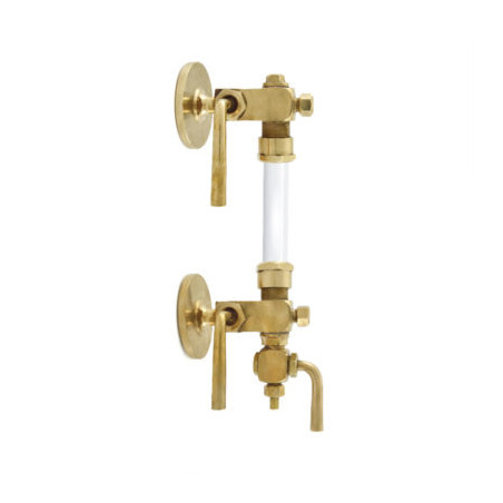 Zoloto Bronze Asbestos Packed Water Level Gauge (Flanged)