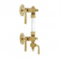 Zoloto Bronze Asbestos Packed Water Level Gauge (Flanged)