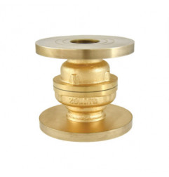 Zoloto Bronze Vertical Lift Check Valve (Flanged)