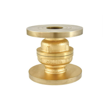 Zoloto Bronze Vertical Lift Check Valve (Flanged)