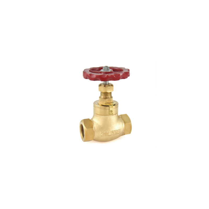 Zoloto Bronze Globe Steam Stop Valve (Screwed)