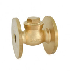 Zoloto Bronze Horizontal Check Valve No.9 (Flanged)