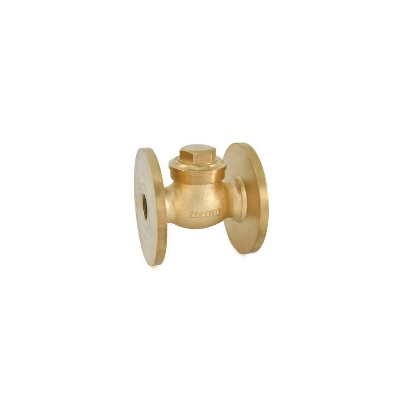 Zoloto Bronze Horizontal Check Valve No.9 (Flanged)