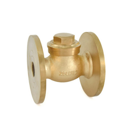 Zoloto Bronze Horizontal Check Valve No.9 (Flanged)