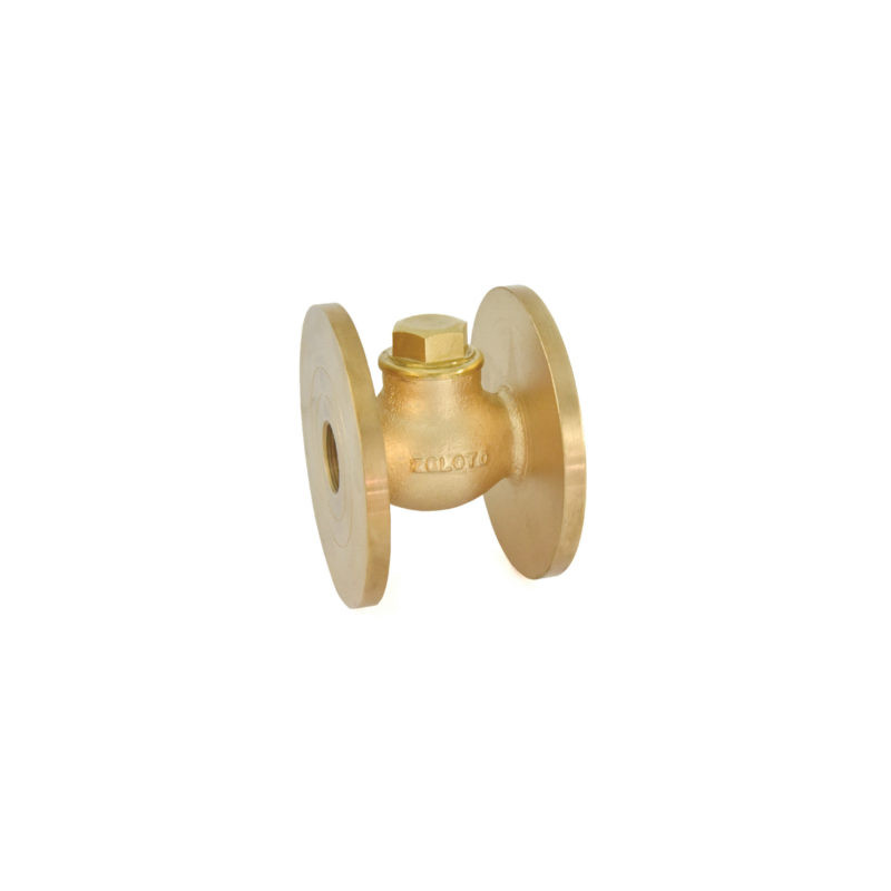 Zoloto Bronze Horizontal Check Valve No.8 (Flanged)