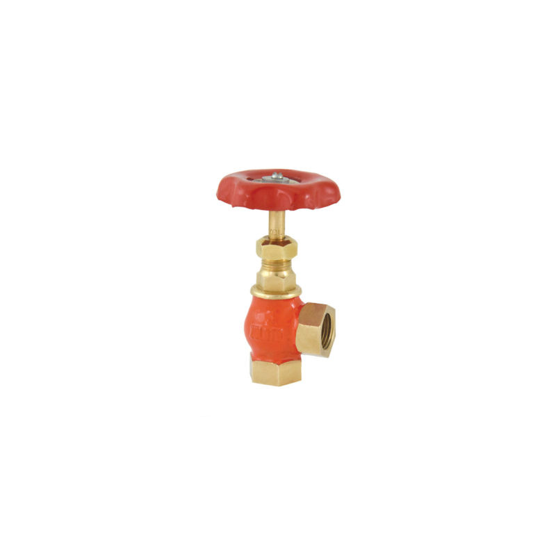 Zoloto Bronze Angle Globe Valve No.4 (Screwed)