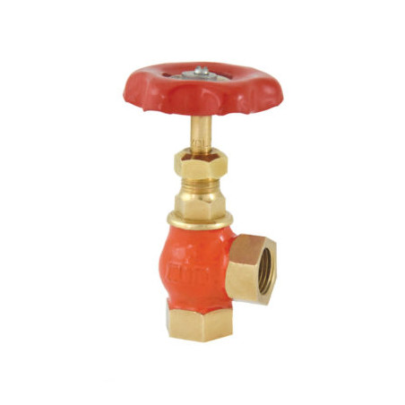 Zoloto Bronze Angle Globe Valve No.4 (Screwed)